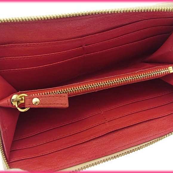 Chloe Wallet Purse Long Wallet Beige Woman Authentic Used Y896 - Picture 4 of 5